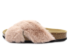 Petit by Sofie Schnoor sandal rose faux fur